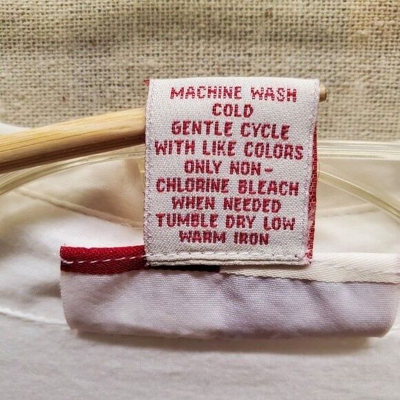 JM Collection Petite Ladies White Button Up Shirt in Size 14P - Picture 7 of 7